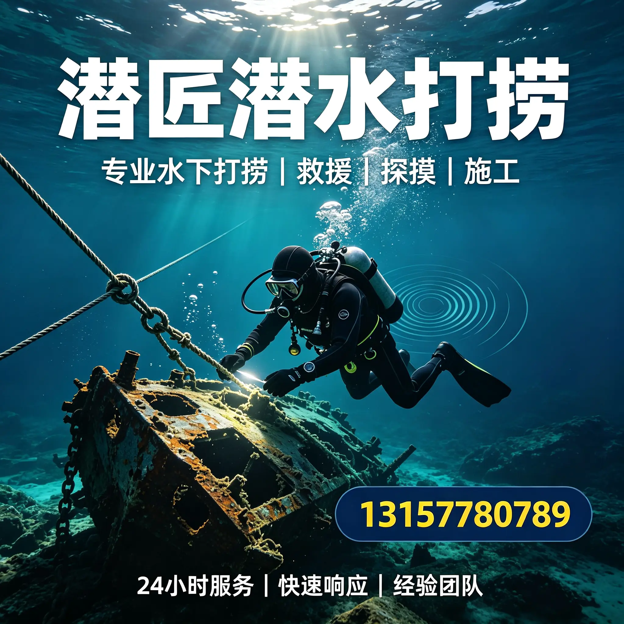 苏尼特右旗水下打捞作业服务产品